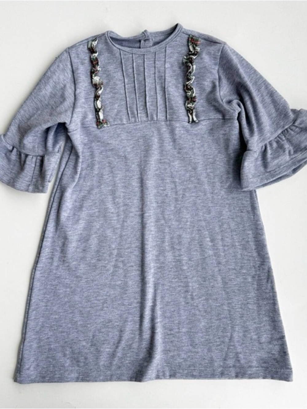 bella bliss Gray Knit Dress